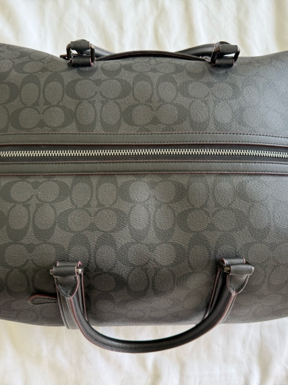 Coach Trekker 52" Signature Canvas Luggage - Black Cooper - Picture 3 of 12